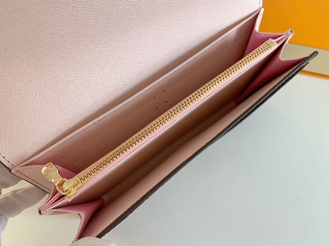 Efficient 3074 Louis Vuitton LV Wallets In Pink For Women