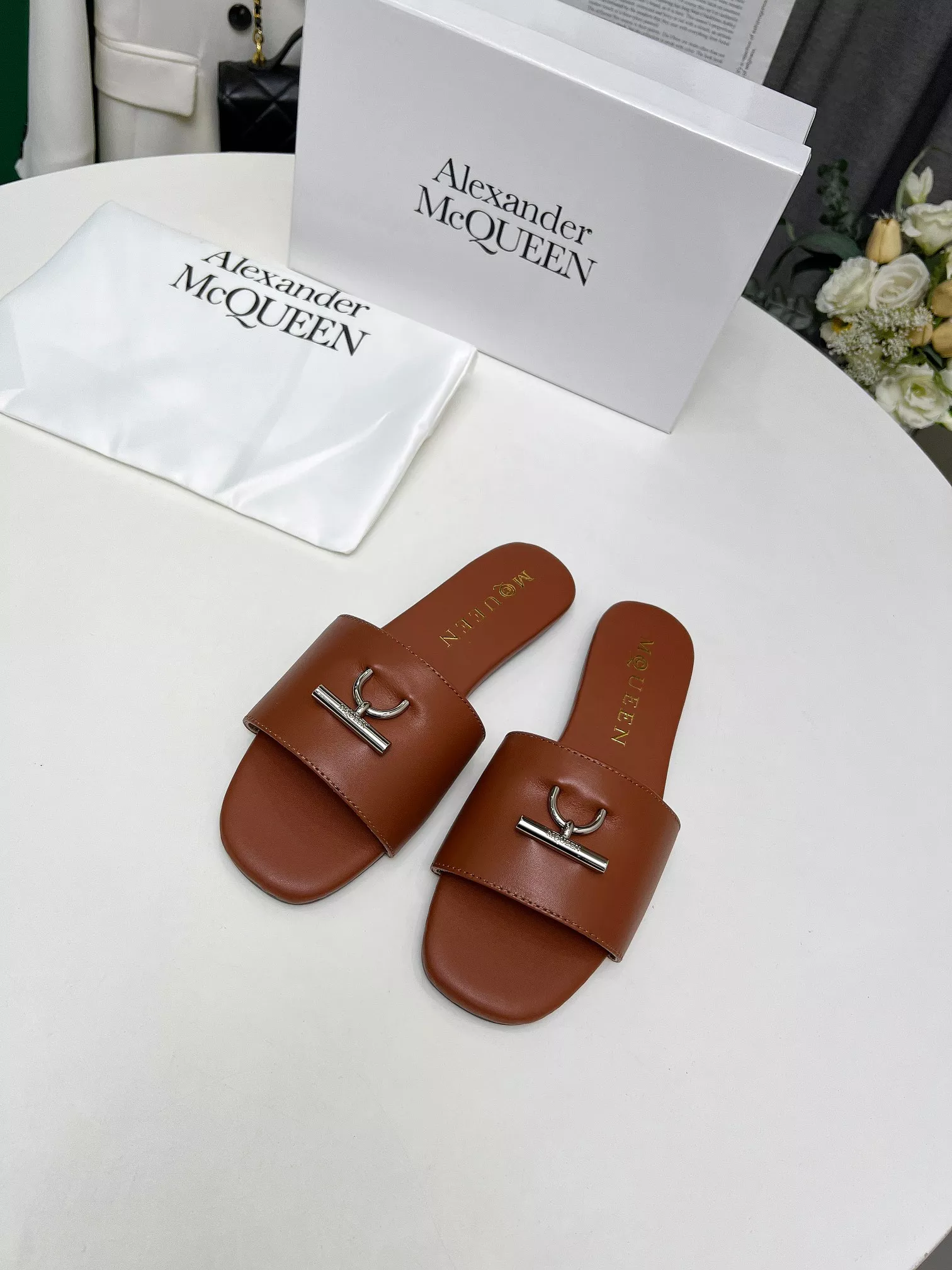 Efficient 3291 Alexander McQueen Slippers For Women