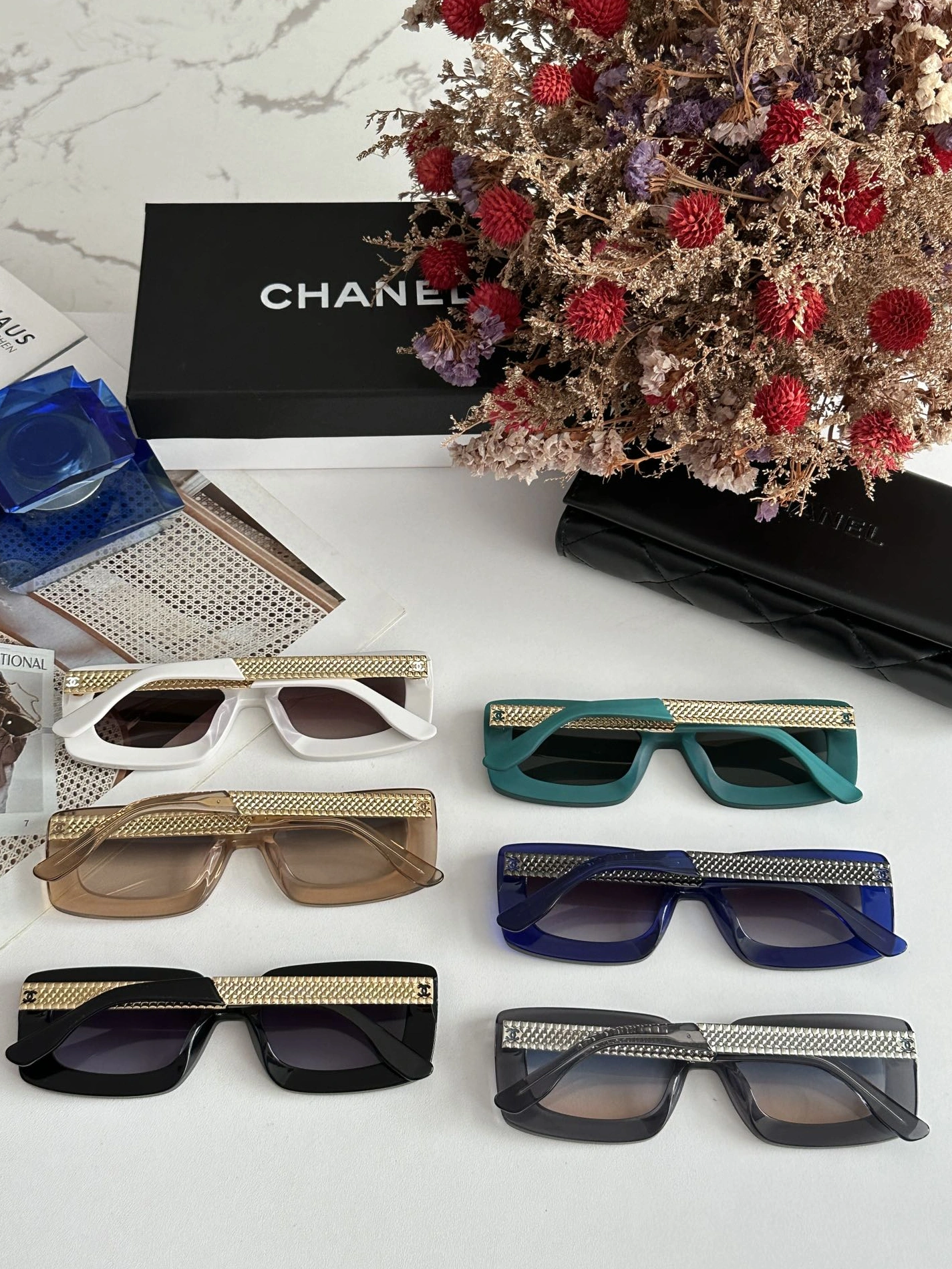 Efficient 3407 Chanel AAA Quality Sunglasses