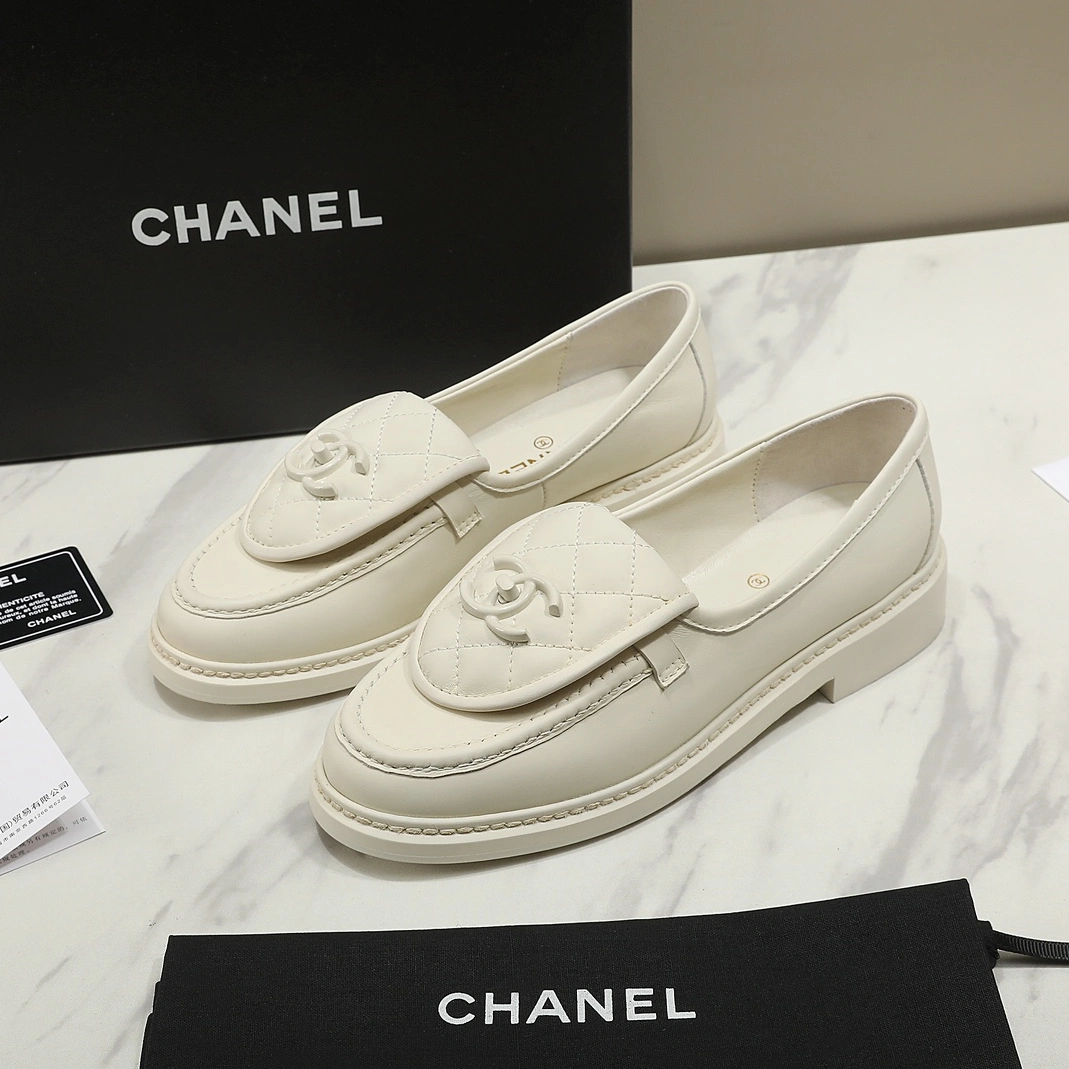 Efficient 374 Chanel Leather Shoes For Women