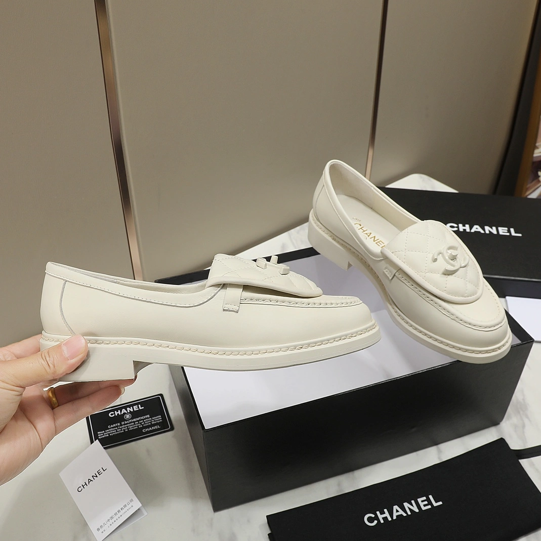 Efficient 374 Chanel Leather Shoes For Women
