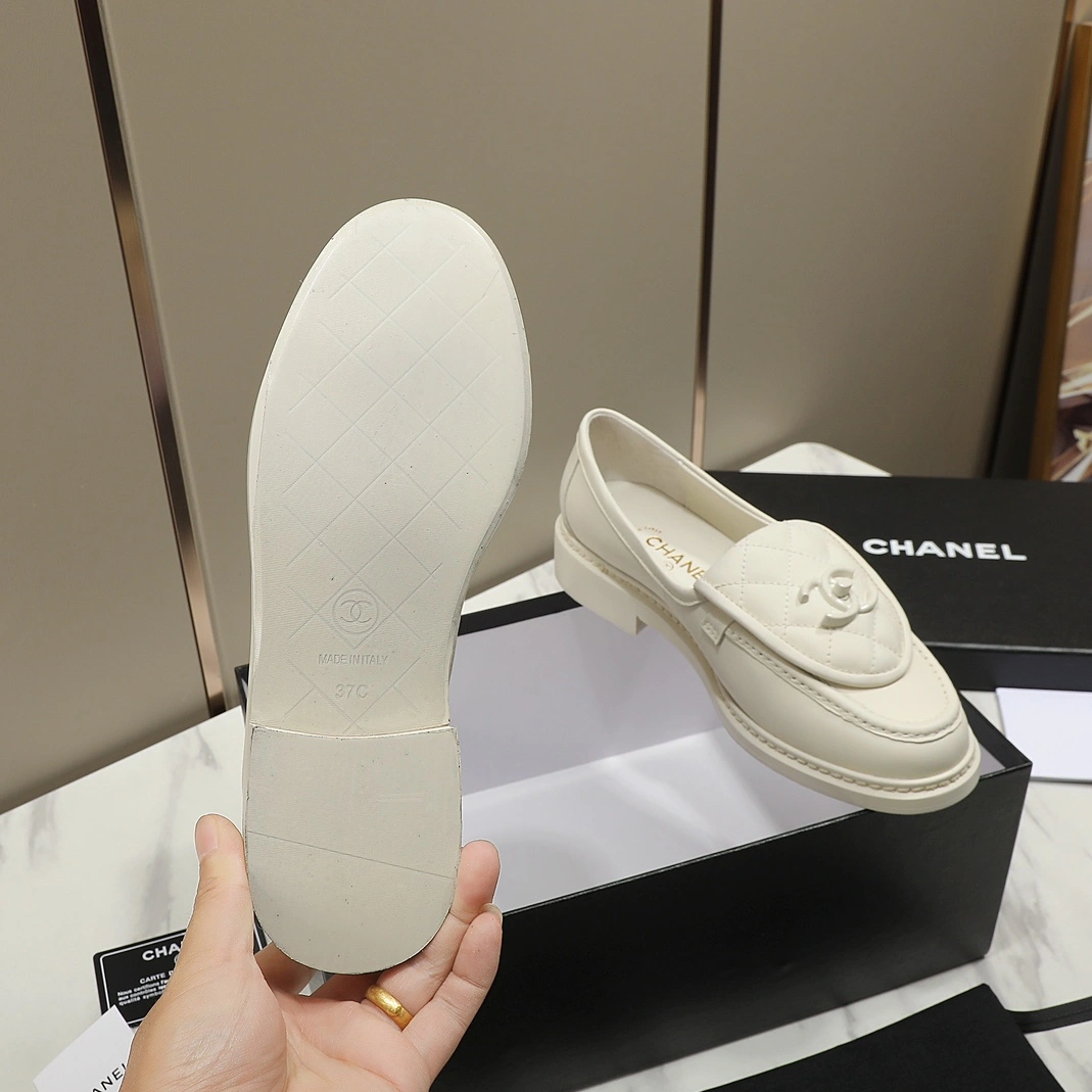 Efficient 374 Chanel Leather Shoes For Women