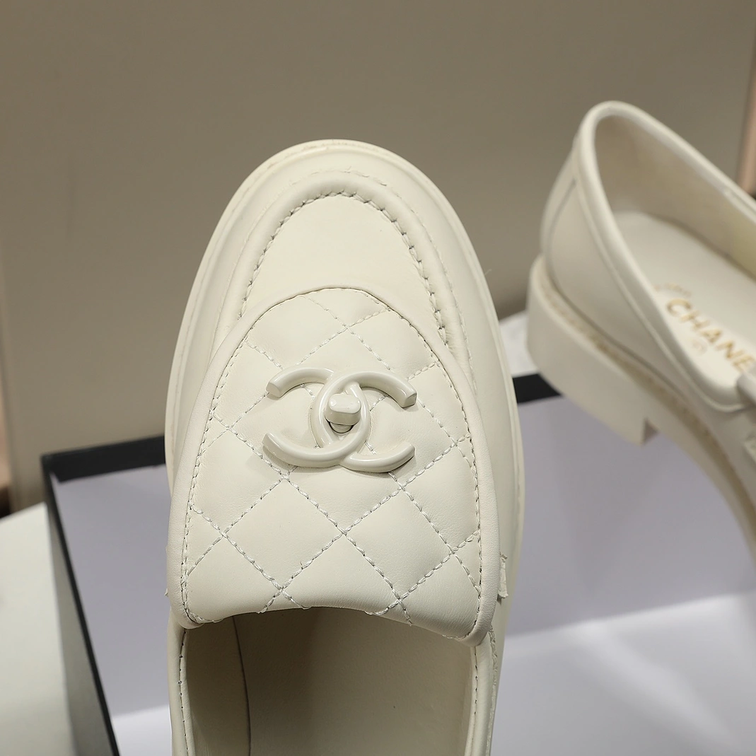 Efficient 374 Chanel Leather Shoes For Women