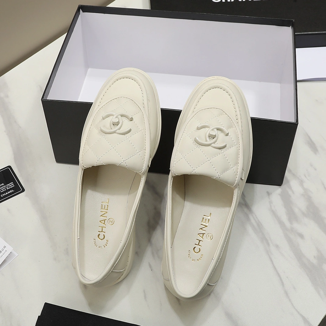 Efficient 374 Chanel Leather Shoes For Women