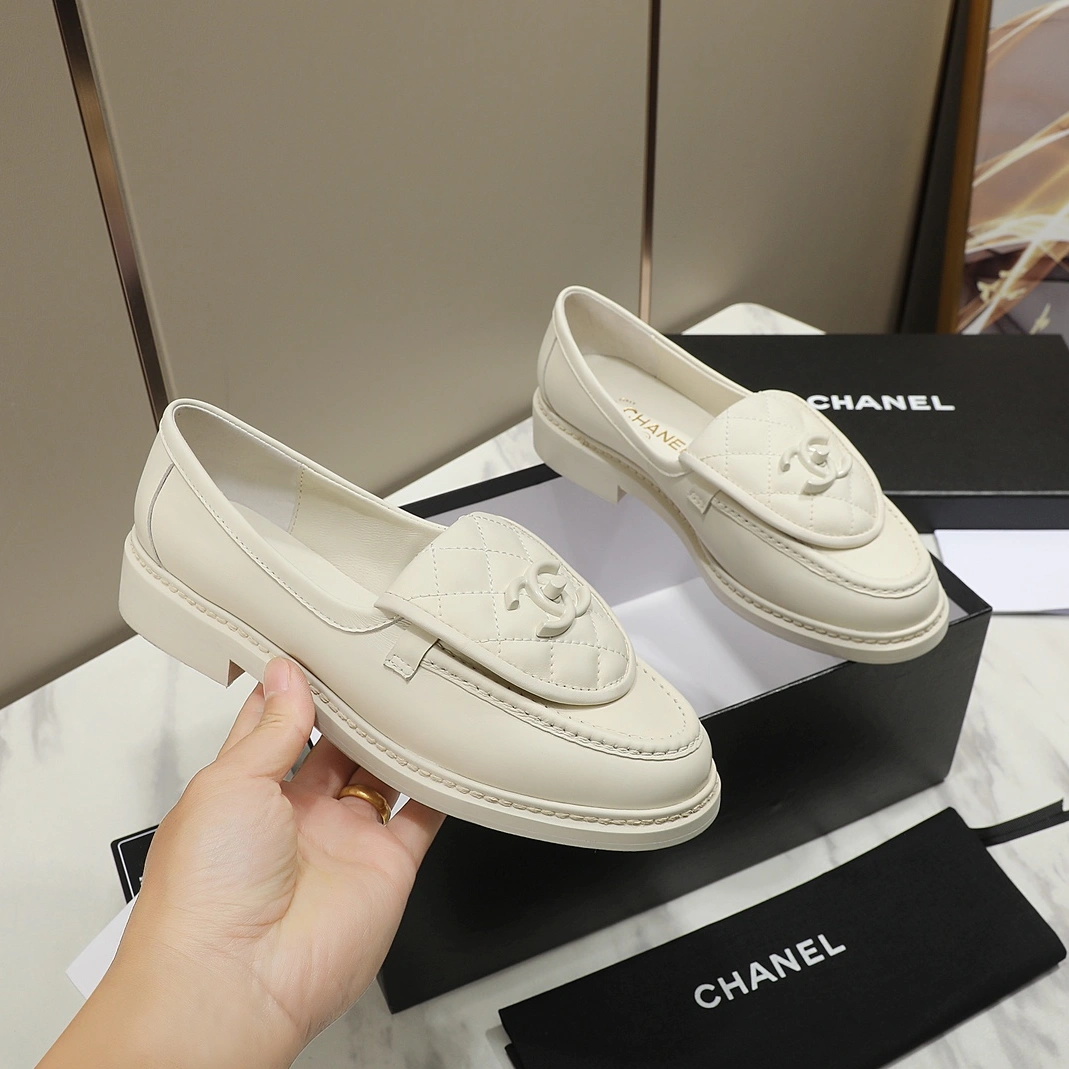 Efficient 374 Chanel Leather Shoes For Women