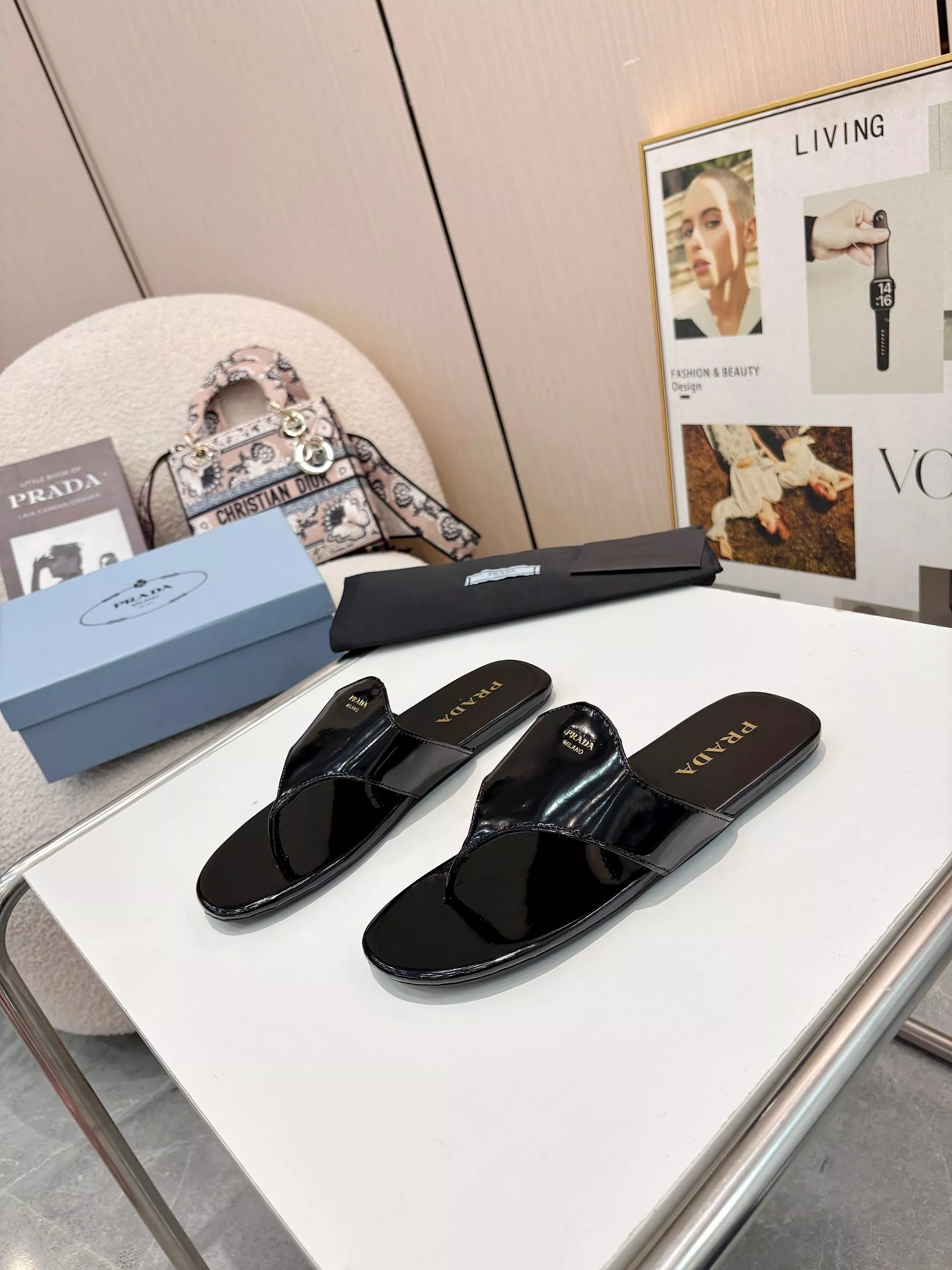 Efficient 3815 Prada Slippers For Women