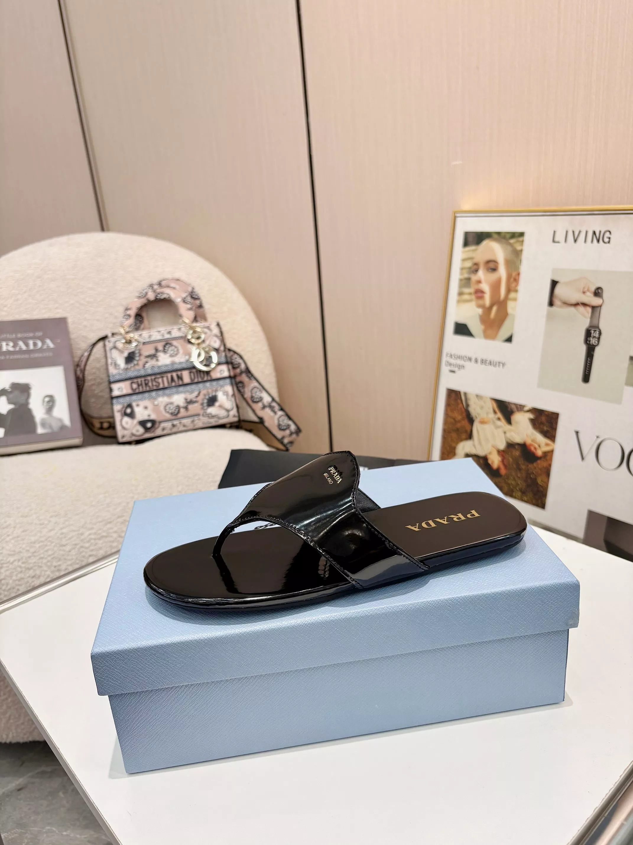 Efficient 3815 Prada Slippers For Women
