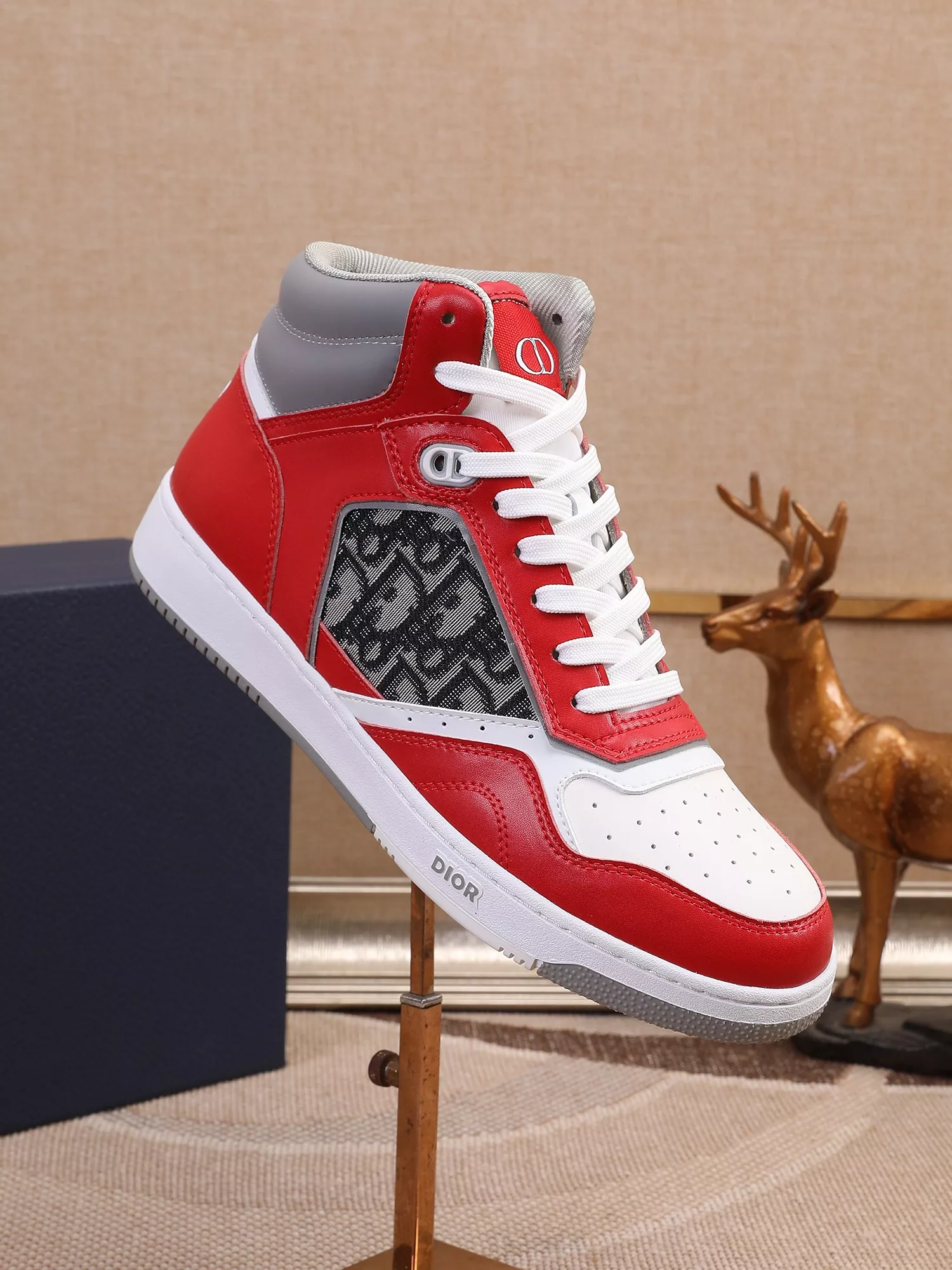 Efficient 3919 Christian Dior High Top Shoes For Men