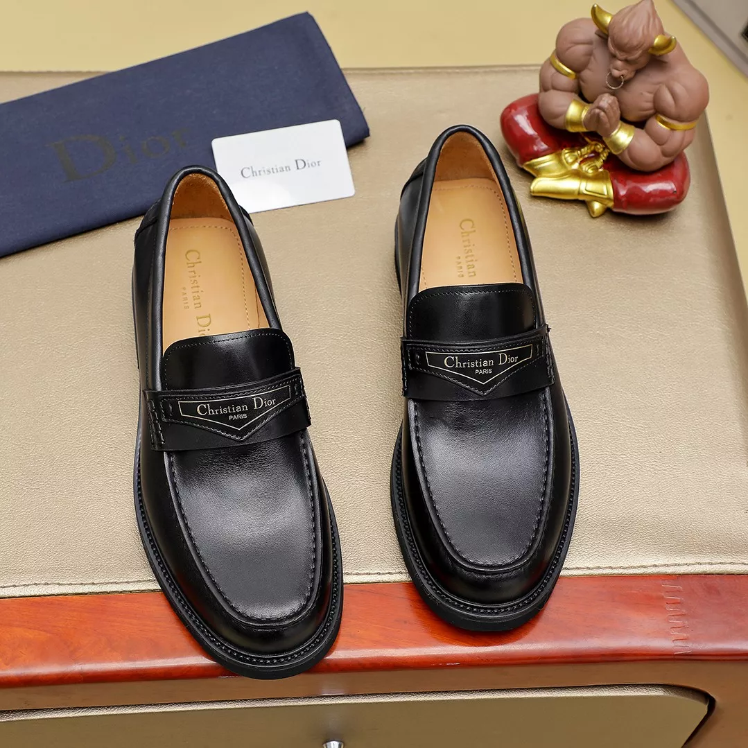 Efficient 4403 Christian Dior Leather Shoes For Men