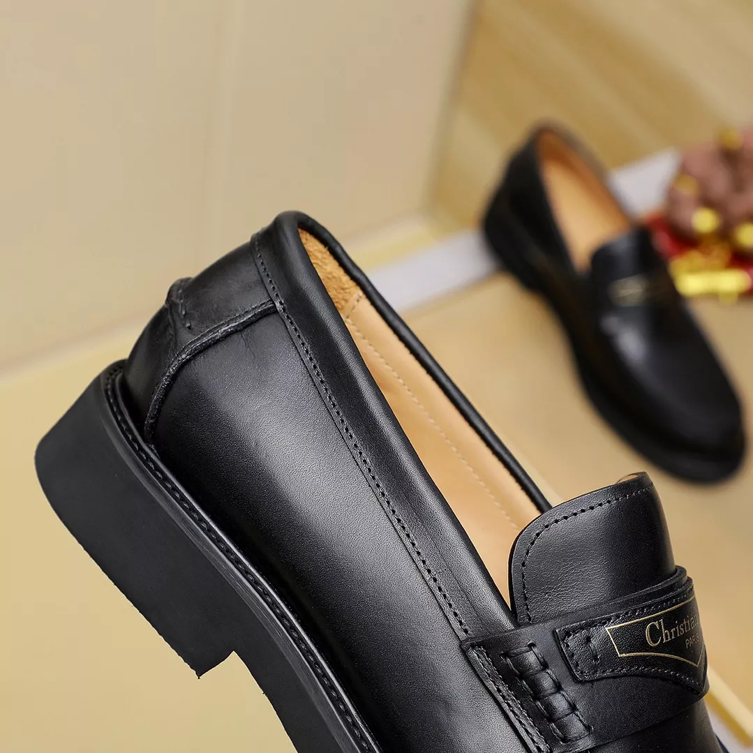 Efficient 4403 Christian Dior Leather Shoes For Men