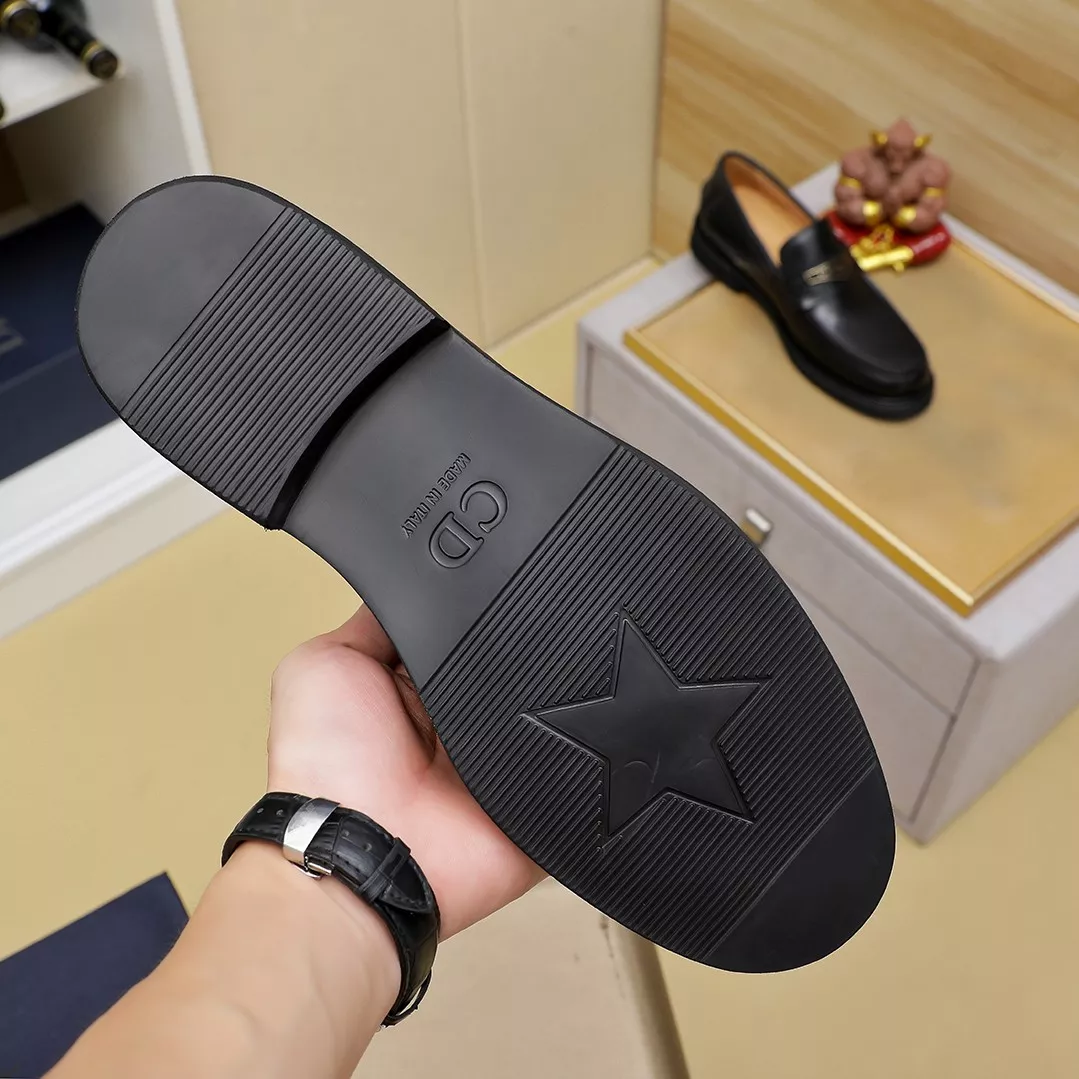 Efficient 4403 Christian Dior Leather Shoes For Men