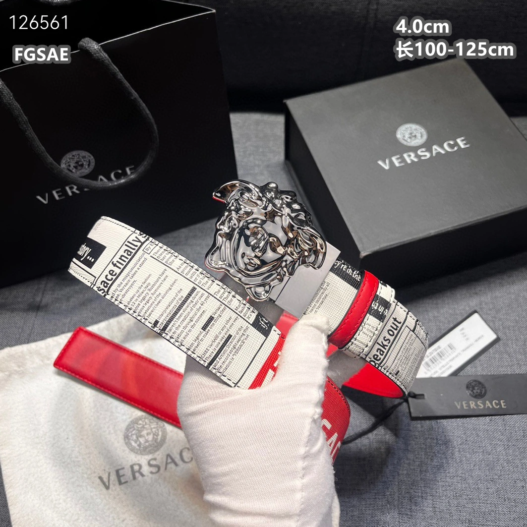 Efficient 4673 Versace AAA Quality Belts For Men