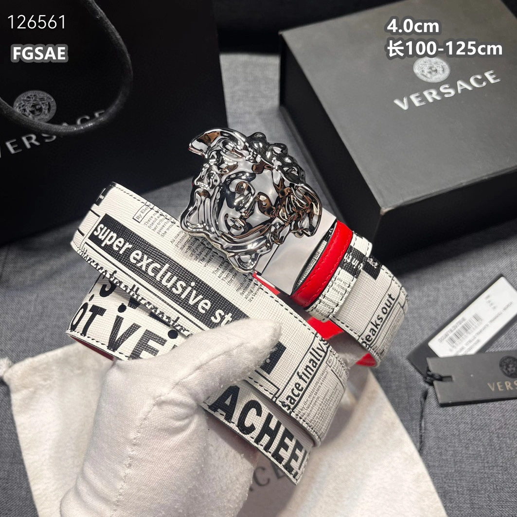 Efficient 4673 Versace AAA Quality Belts For Men