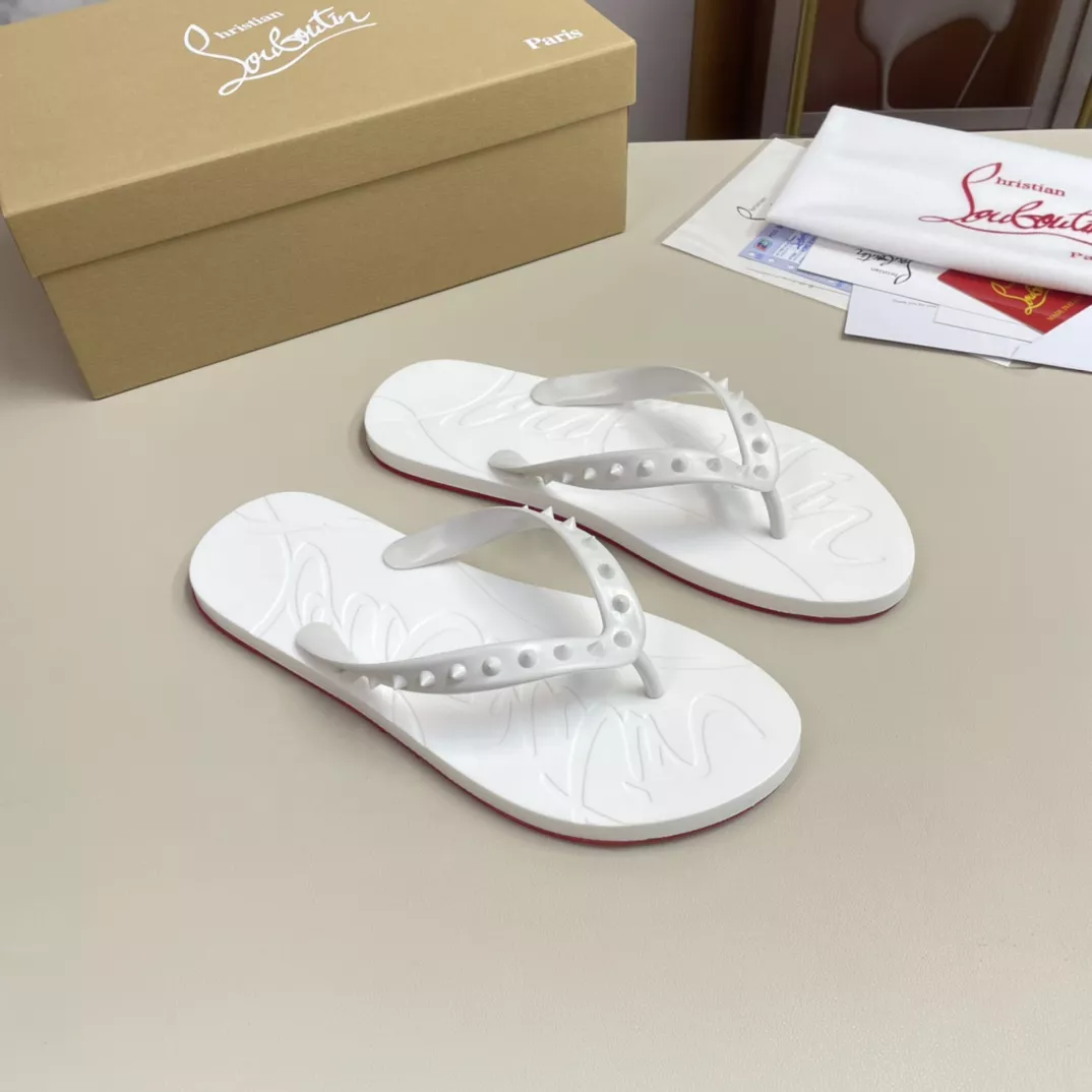 Efficient 4692 Christian Louboutin CL Slippers For Men