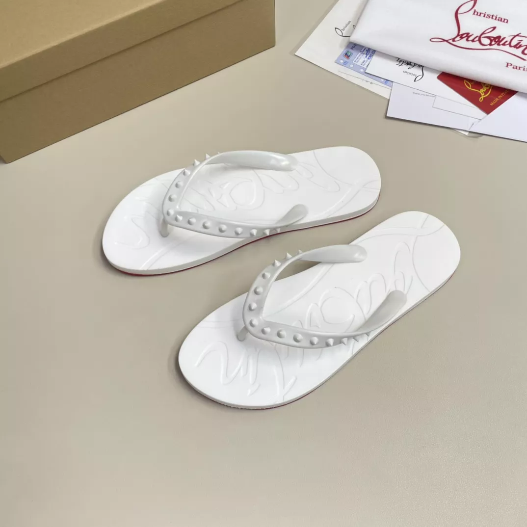 Efficient 4692 Christian Louboutin CL Slippers For Men