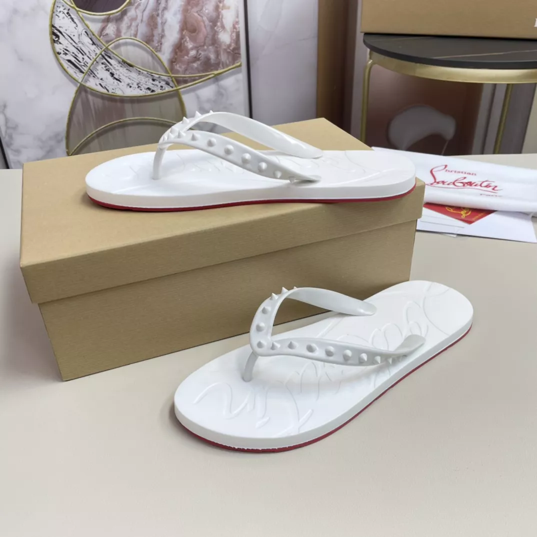 Efficient 4692 Christian Louboutin CL Slippers For Men