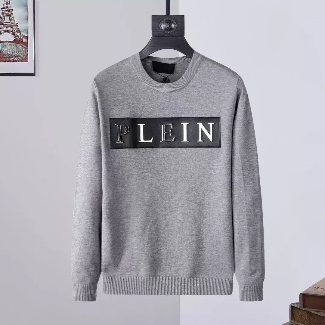 Efficient 474 Philipp Plein PP Sweaters Long Sleeved For Men
