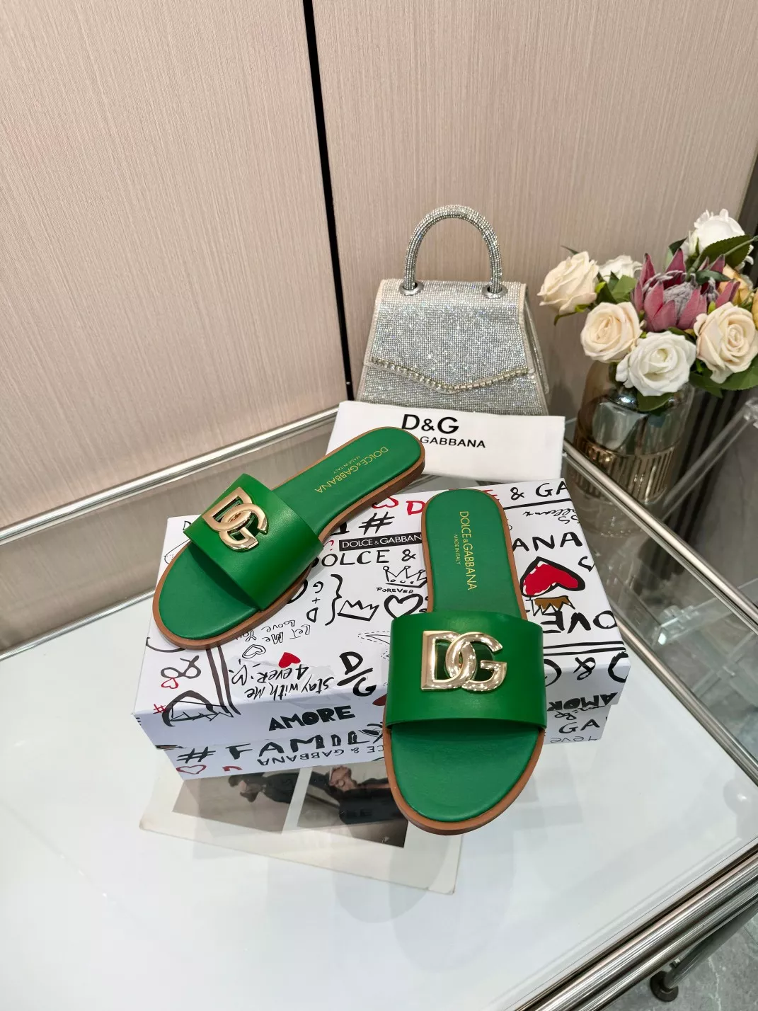 Efficient 5017 Dolce & Gabbana D&G Slippers For Women
