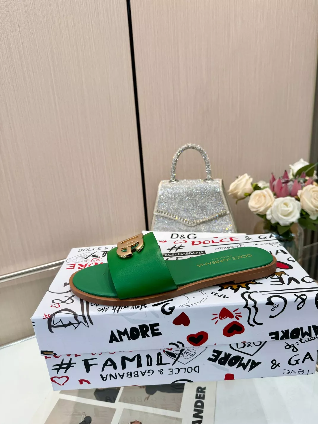 Efficient 5017 Dolce & Gabbana D&G Slippers For Women