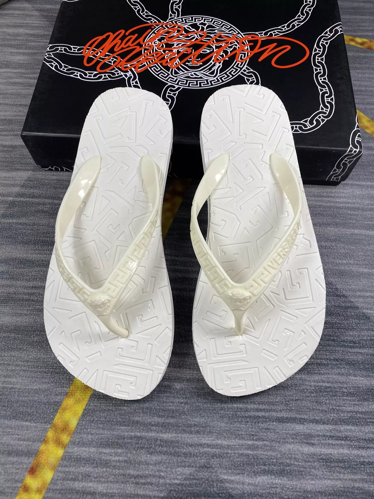 Efficient 5097 Versace Slippers For Men