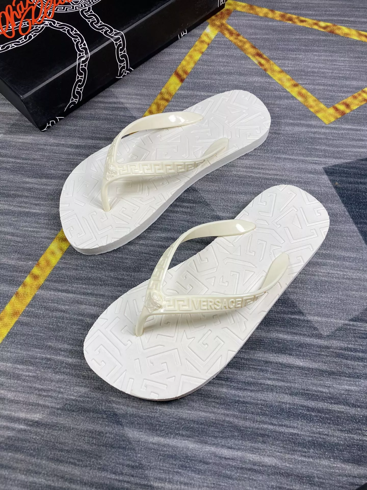 Efficient 5097 Versace Slippers For Men