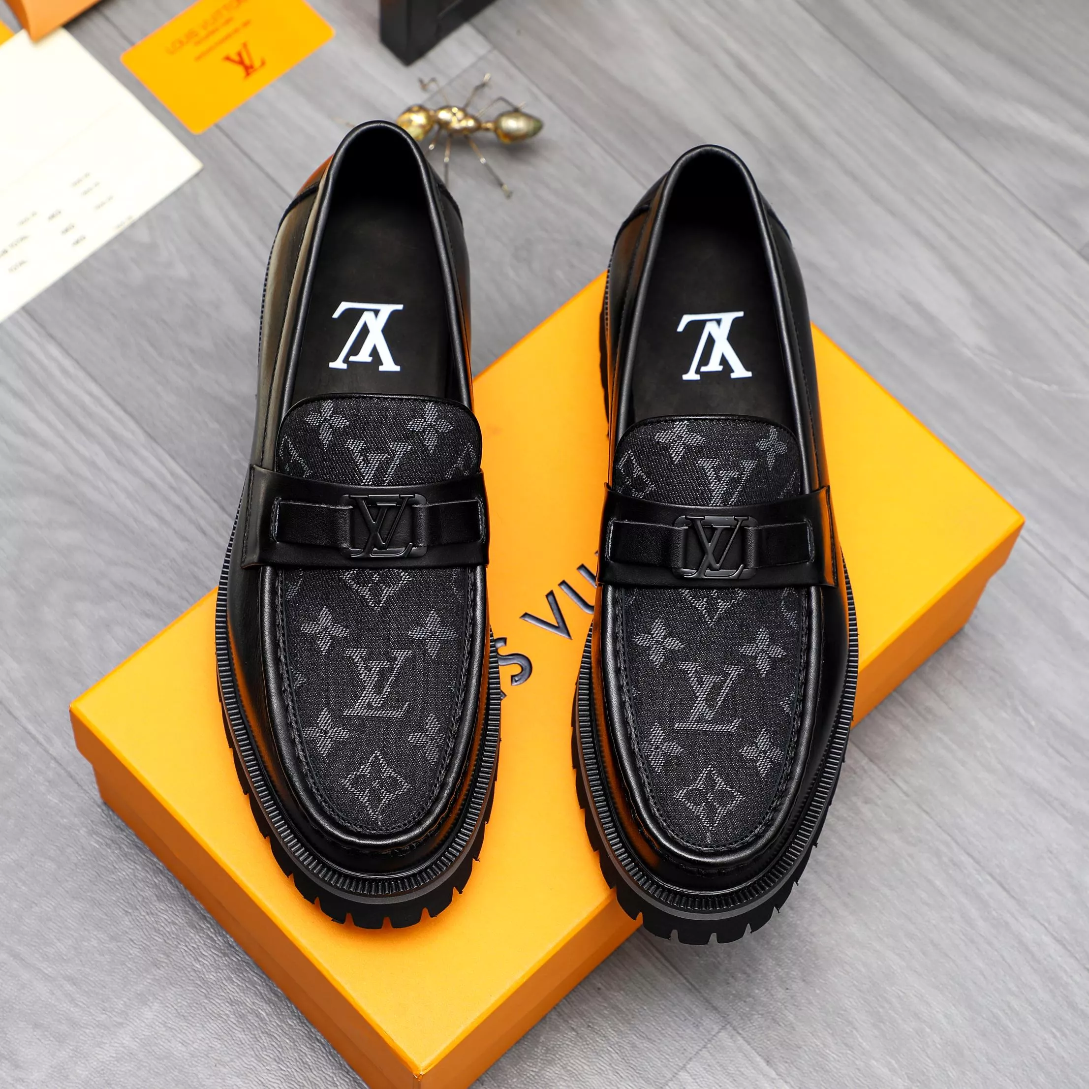 Efficient 5169 Louis Vuitton LV Oxfords Shoes For Men