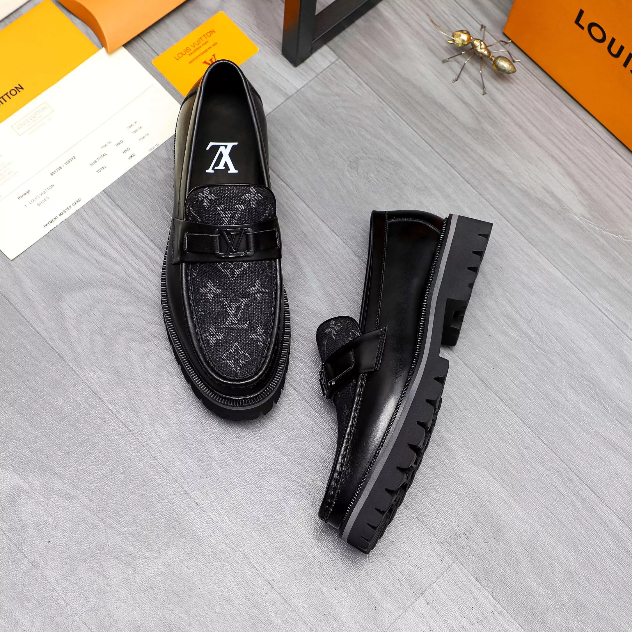 Efficient 5169 Louis Vuitton LV Oxfords Shoes For Men
