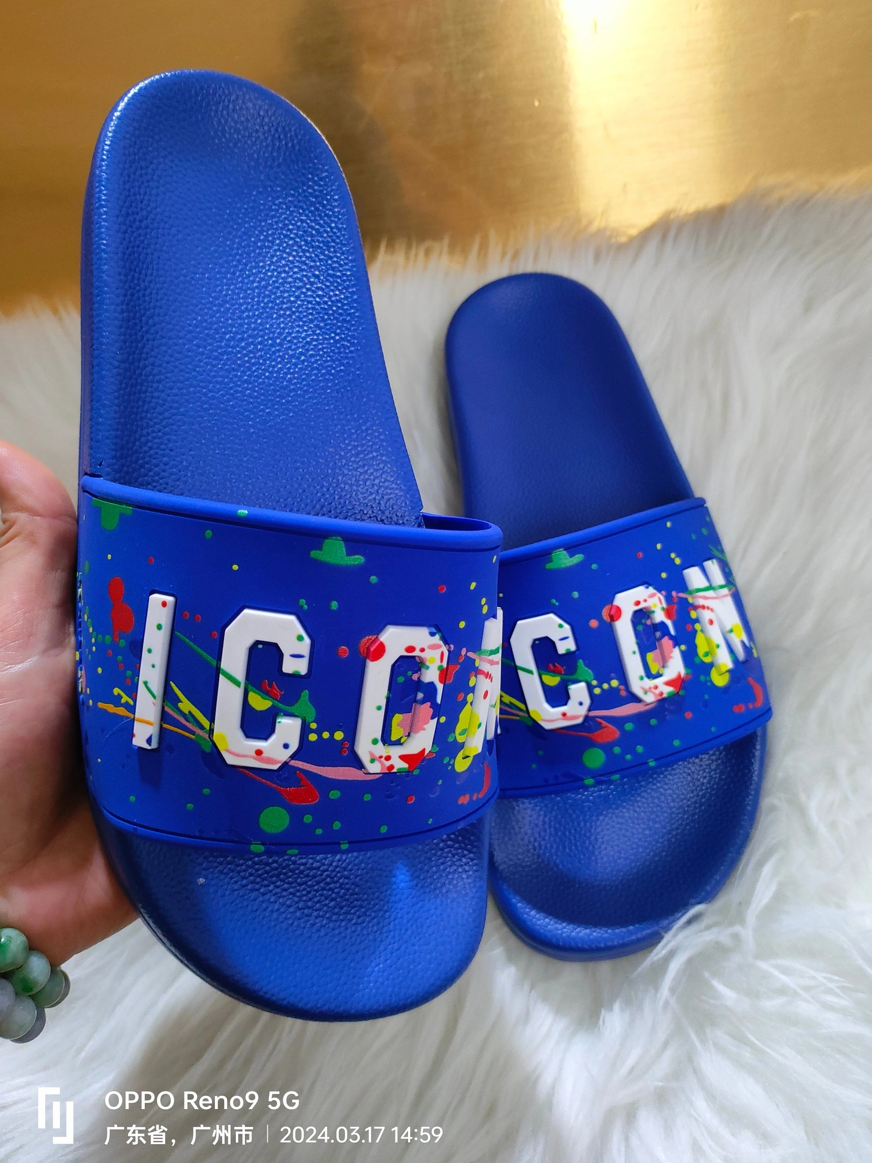 Efficient 550 Dsquared Slippers For Men