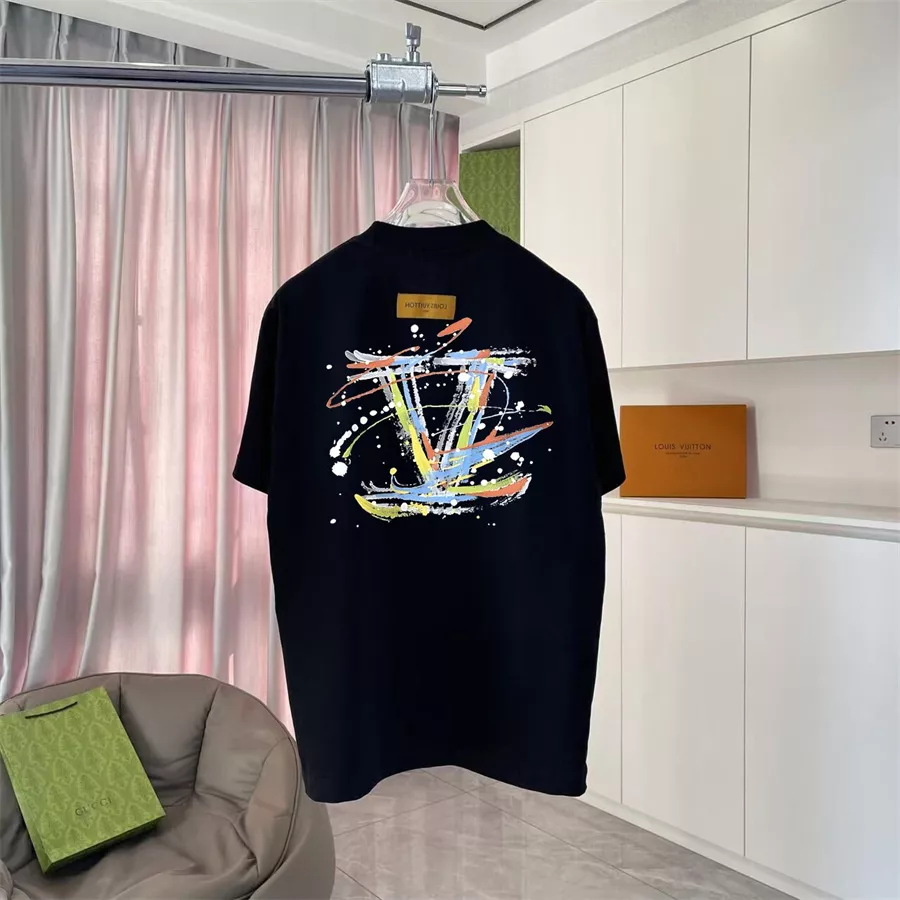 Efficient 5572 Louis Vuitton LV T-Shirts Short Sleeved For Unisex