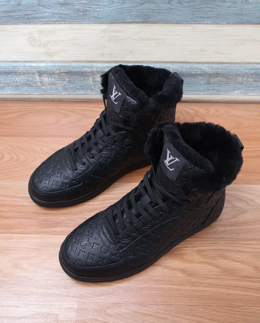 Efficient 5579 Louis Vuitton High Tops Shoes For Men