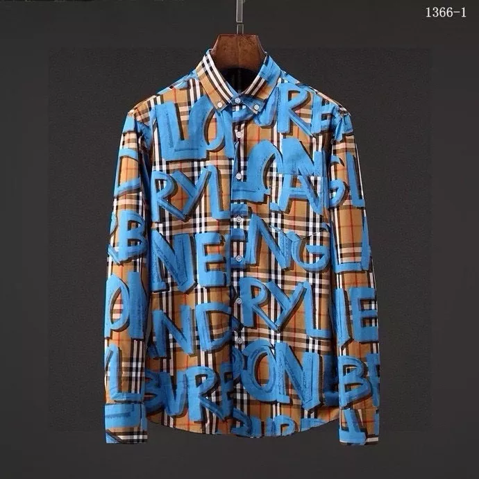 Efficient 5631 Burberry Shirts Long Sleeved For Men