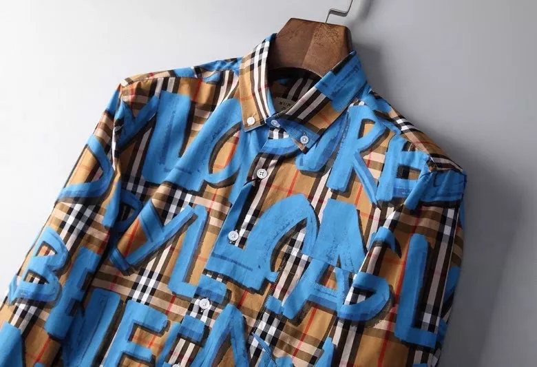 Efficient 5631 Burberry Shirts Long Sleeved For Men
