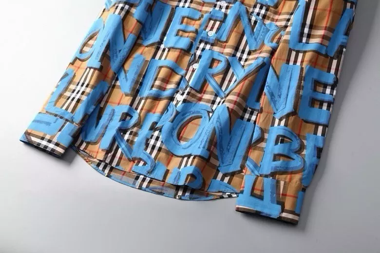 Efficient 5631 Burberry Shirts Long Sleeved For Men