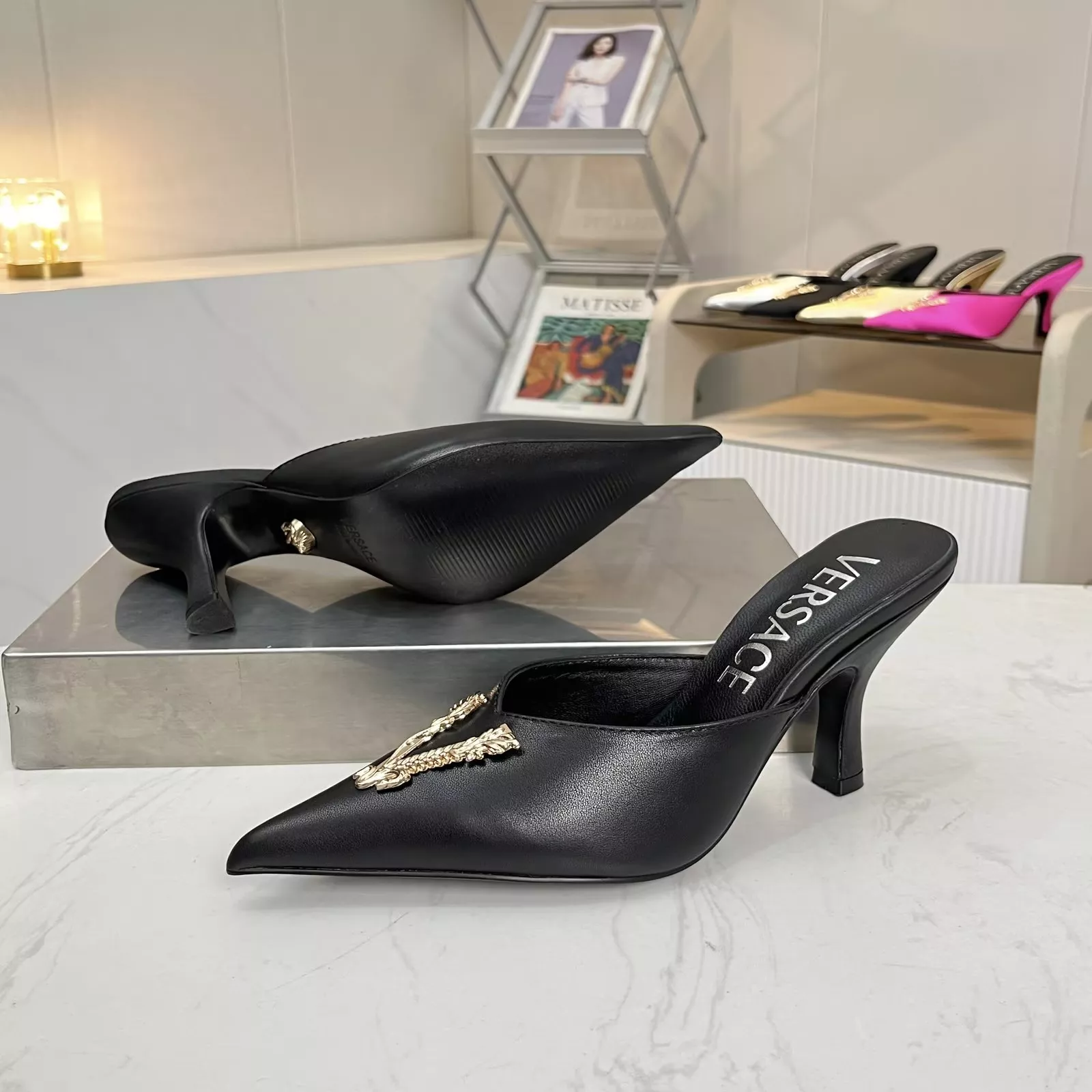 Efficient 5735 Versace Slippers For Women