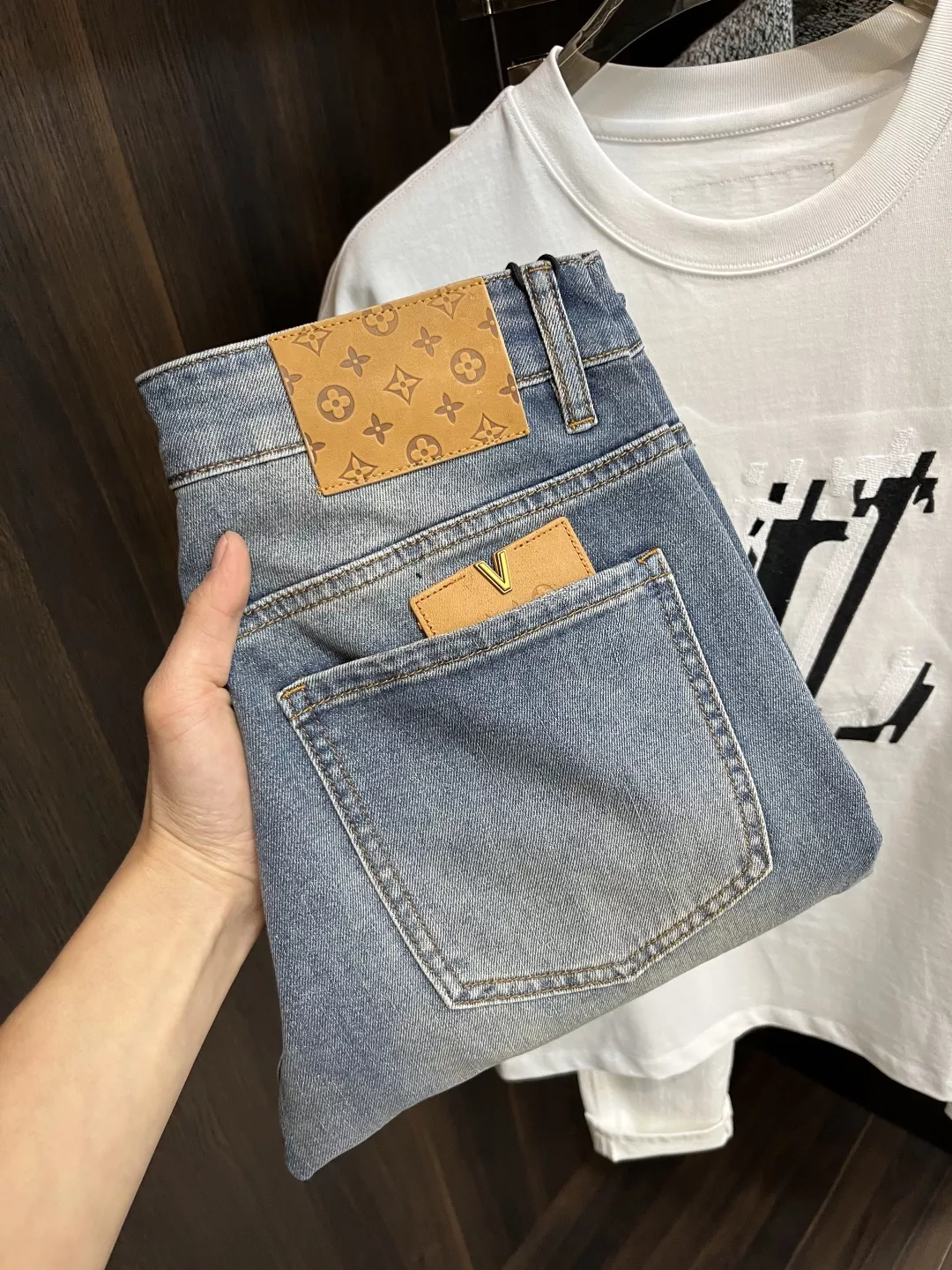 Efficient 575 Louis Vuitton LV Jeans For Men
