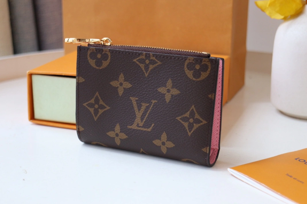 Efficient 5841 Louis Vuitton AAA Quality Card Case In Pink