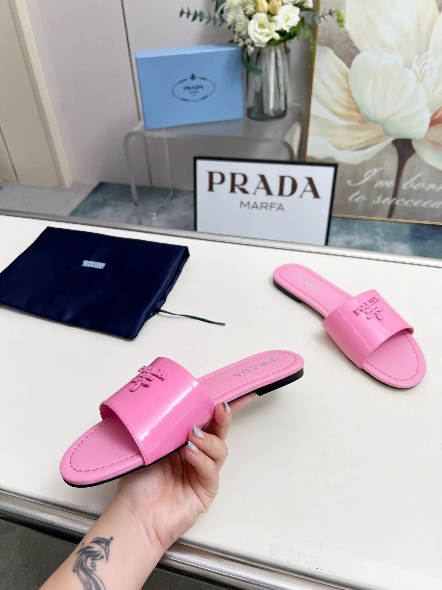 Efficient 606 Prada Slippers For Women
