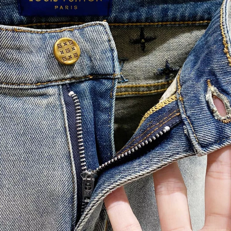 Efficient 6148 Louis Vuitton LV Jeans For Men