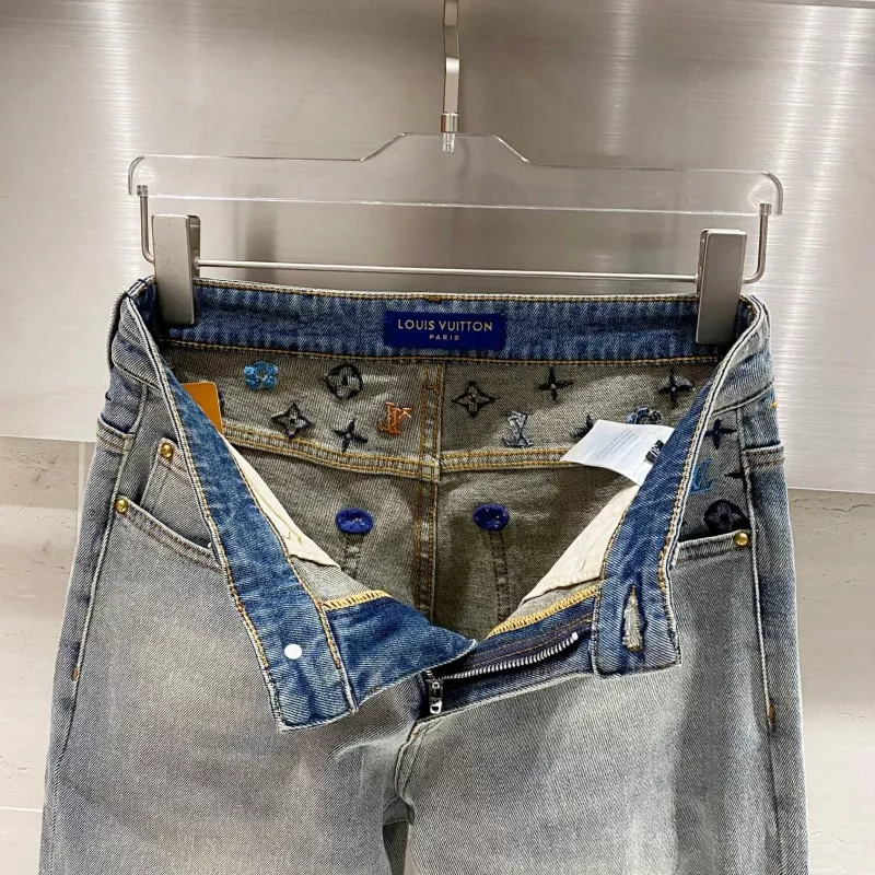 Efficient 6148 Louis Vuitton LV Jeans For Men