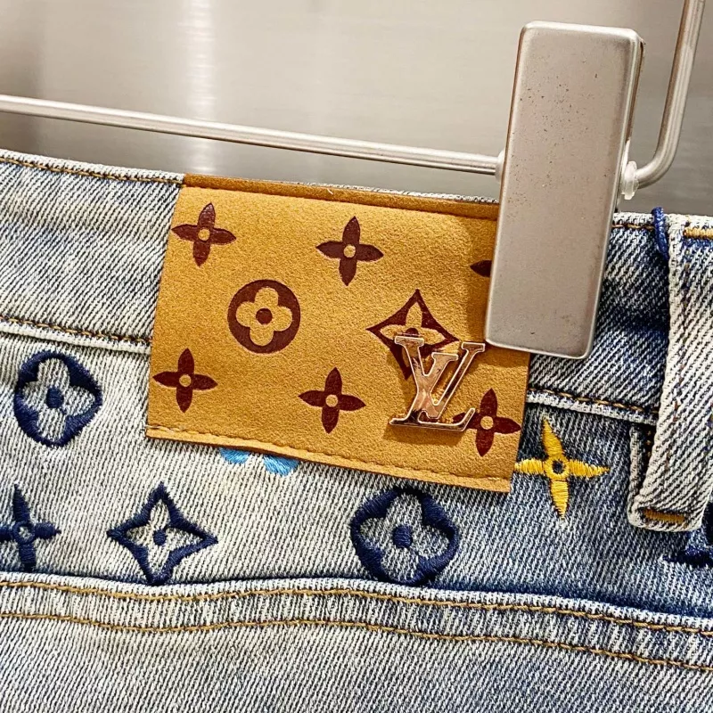 Efficient 6148 Louis Vuitton LV Jeans For Men