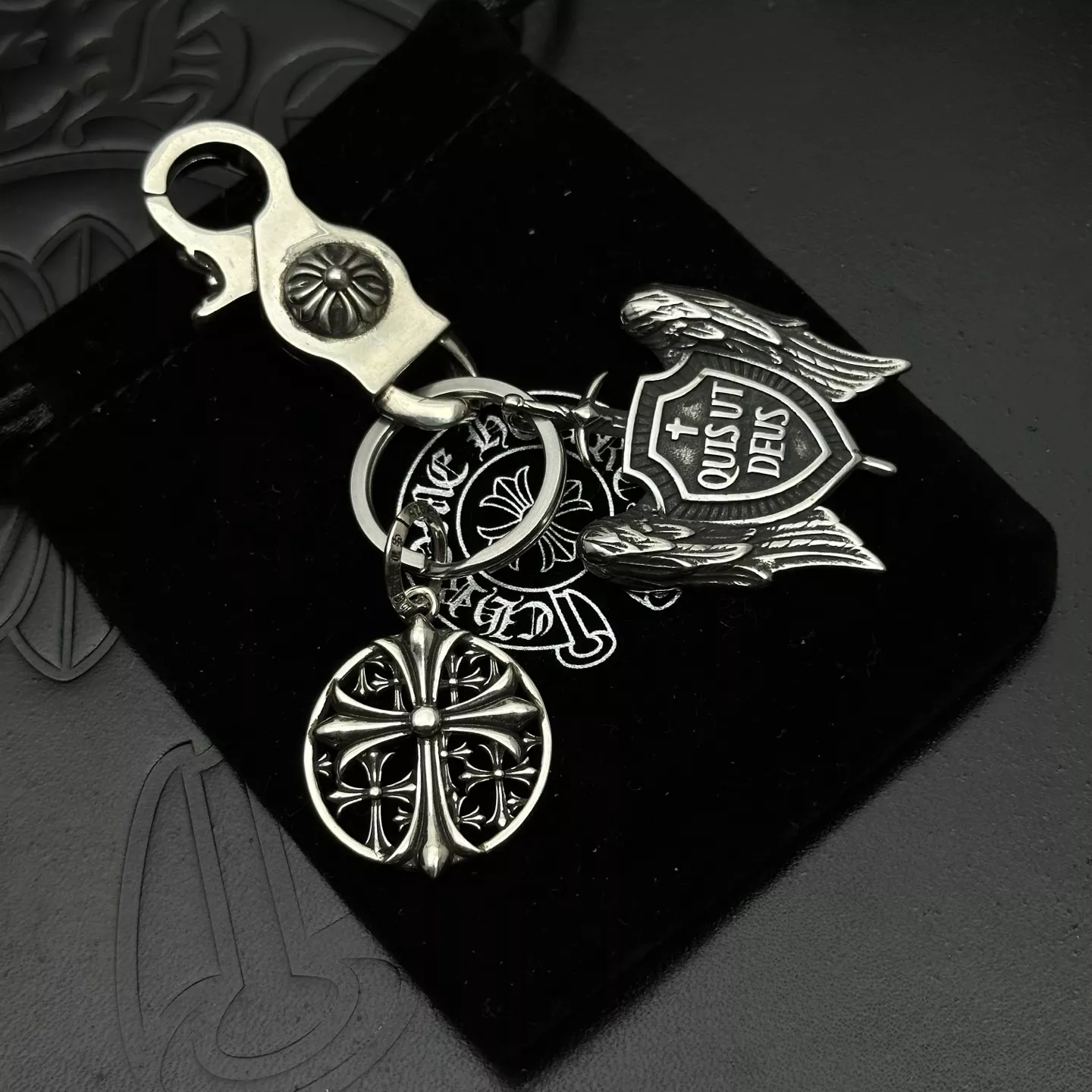 Efficient 6246 Chrome Hearts Key Holder And Bag Buckle