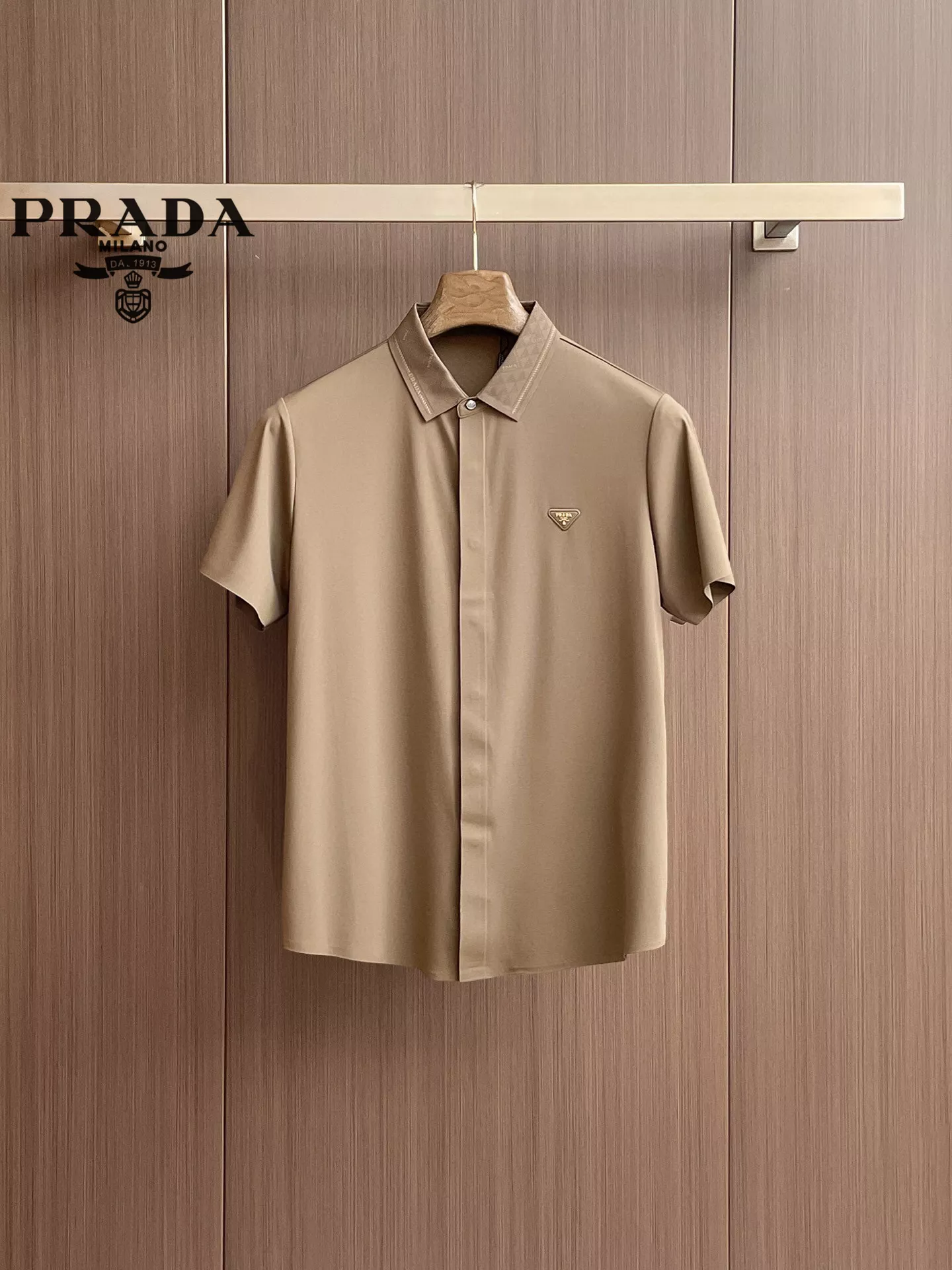 Efficient 629 Prada Shirts Short Sleeved For Men