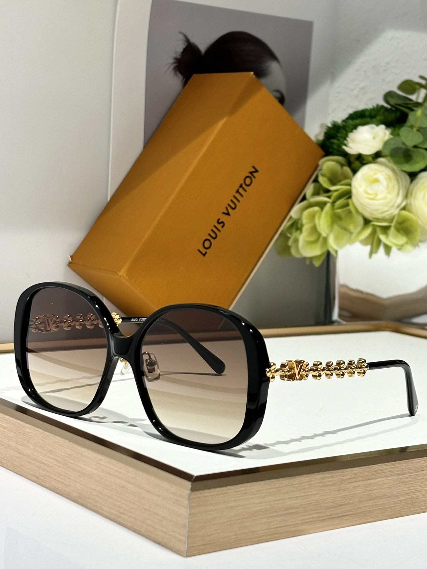 Efficient 6541 Louis Vuitton AAA Quality Sunglasses