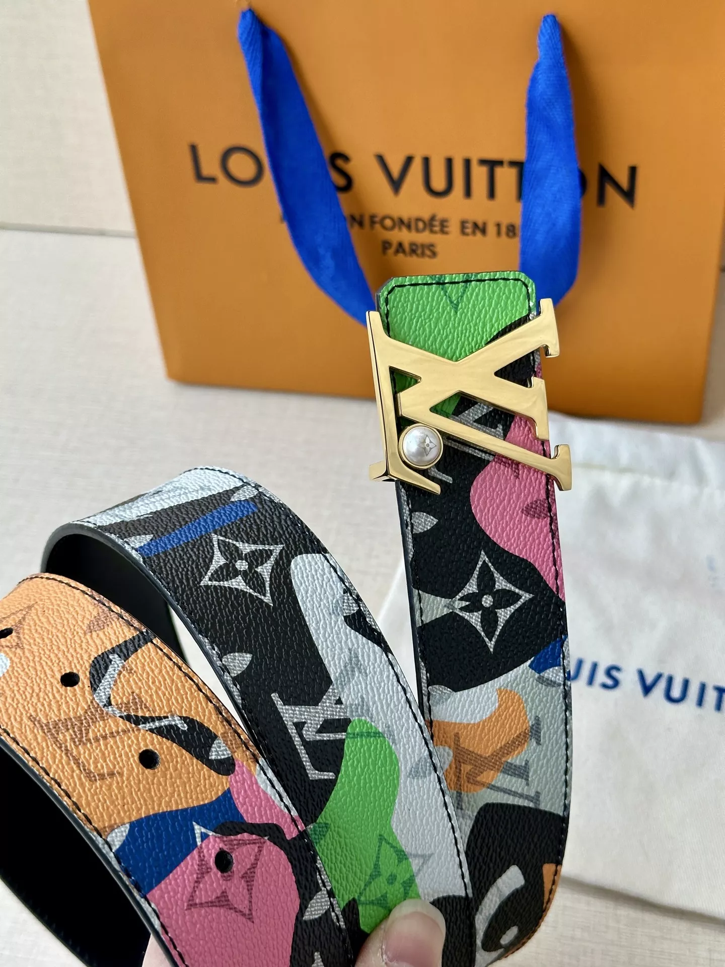 Efficient 6741 Louis Vuitton AAA Quality Belts In 4.0cm For Unisex