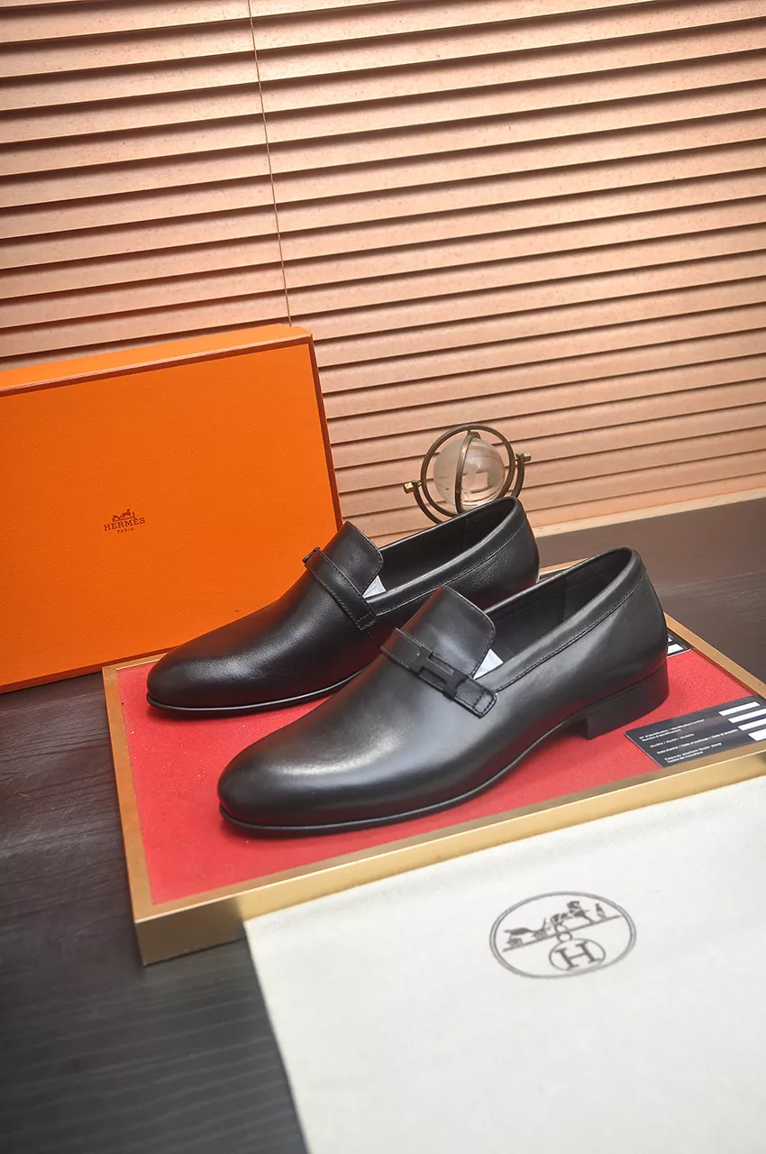 Efficient 6747 Hermes Leather Shoes For Men