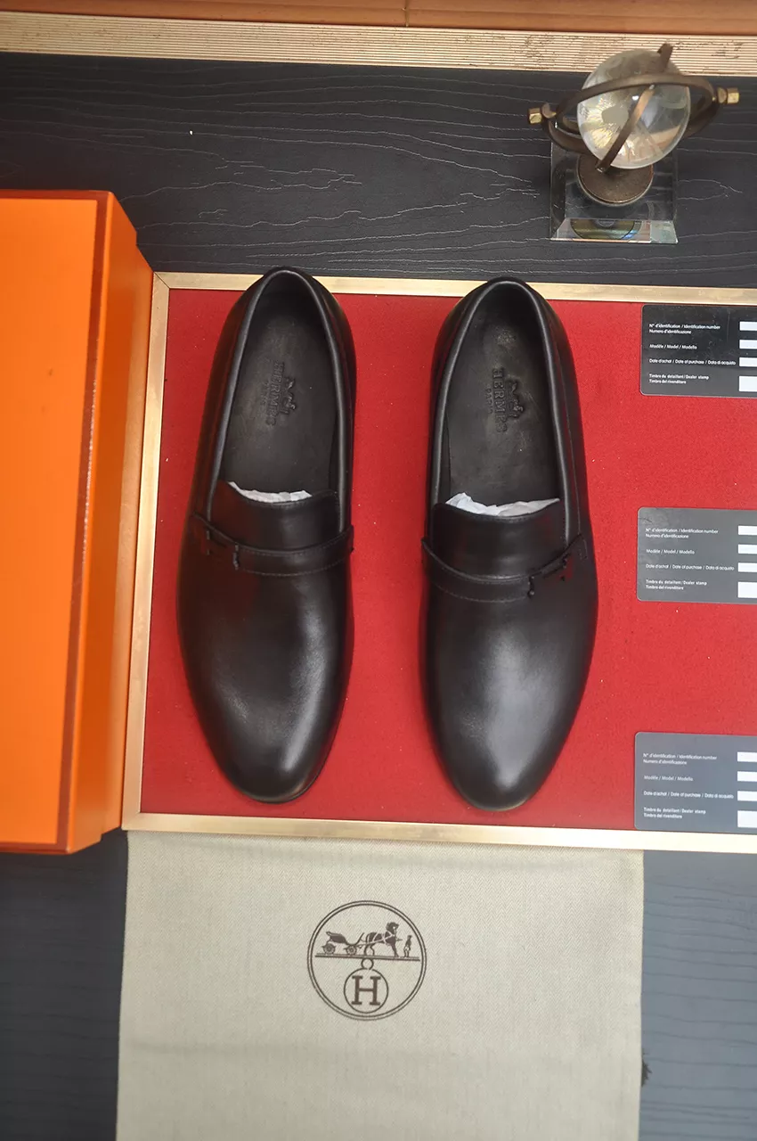 Efficient 6747 Hermes Leather Shoes For Men
