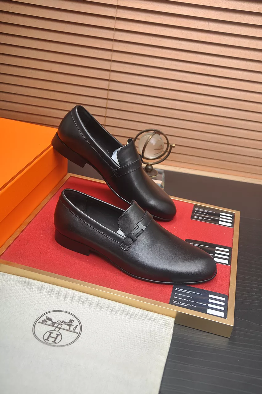 Efficient 6747 Hermes Leather Shoes For Men