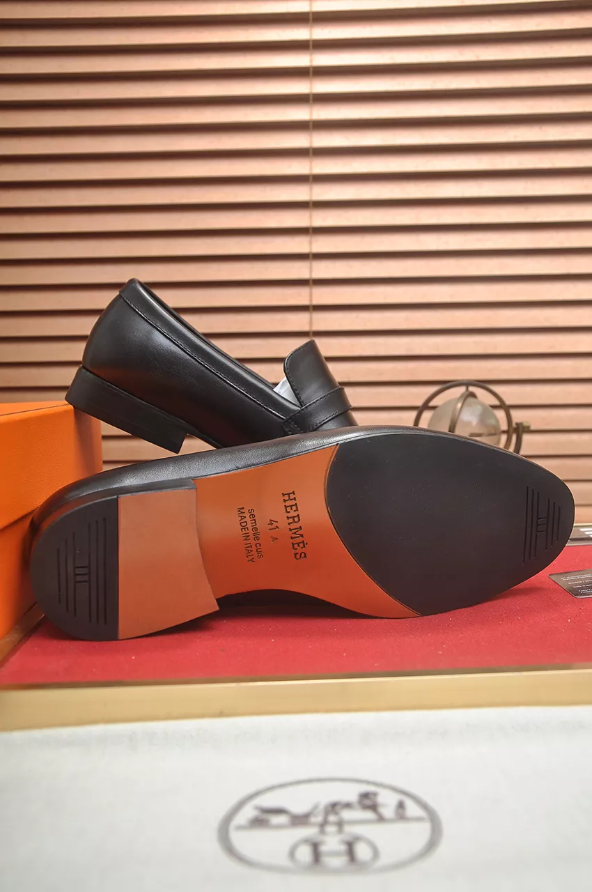 Efficient 6747 Hermes Leather Shoes For Men