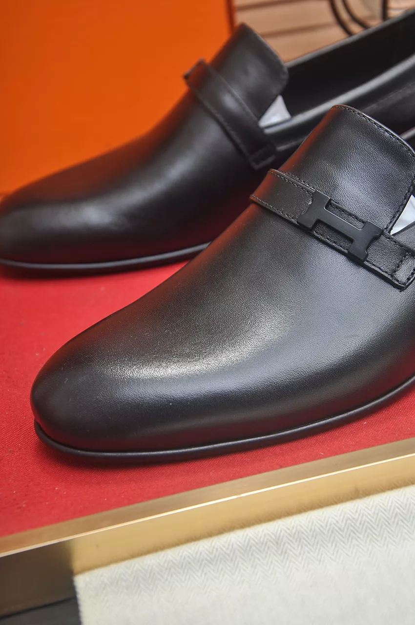 Efficient 6747 Hermes Leather Shoes For Men