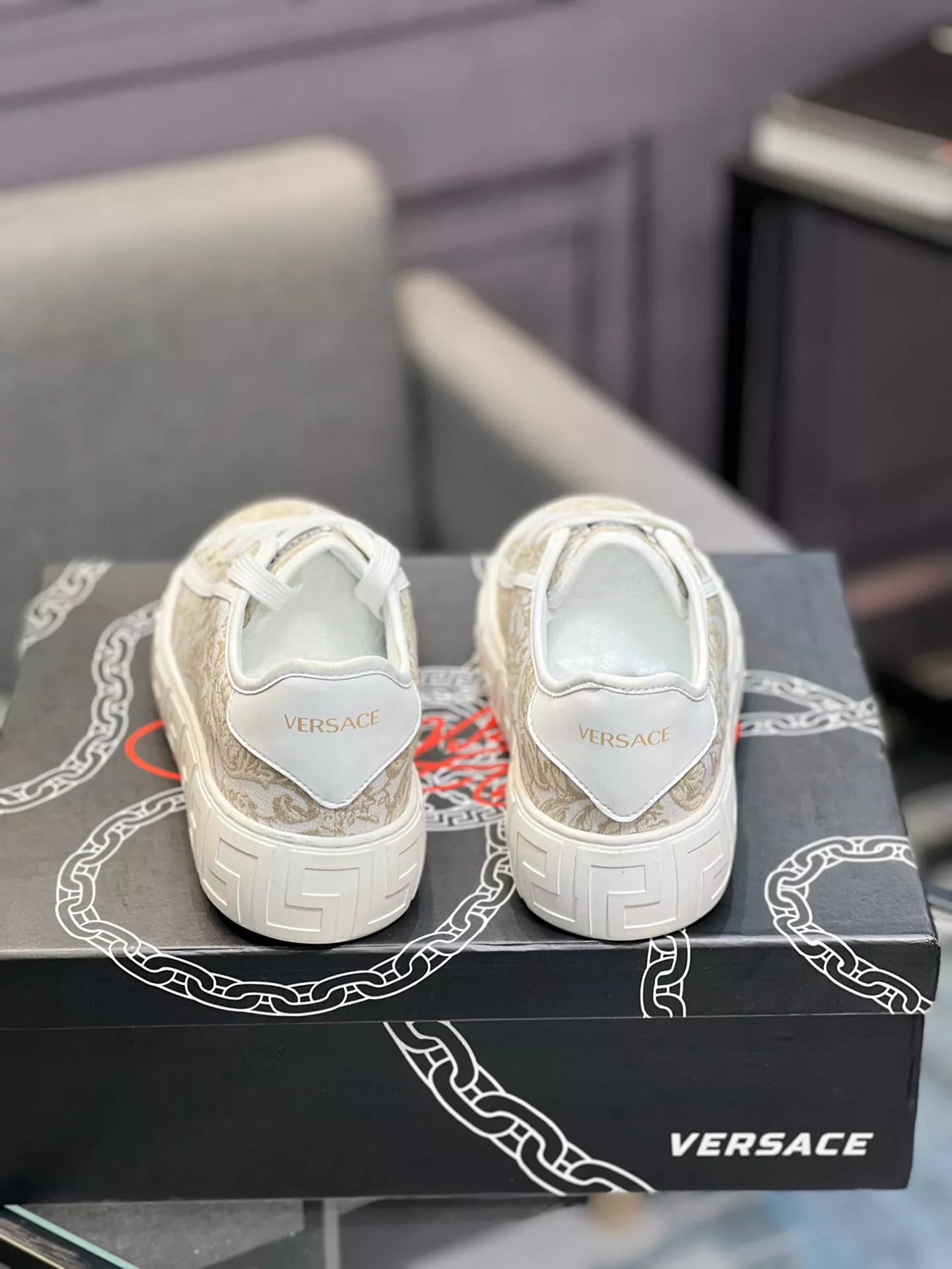 Efficient 6909 Versace Casual Shoes For Women